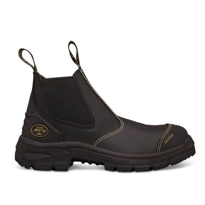 Oliver 55-320 Black Elastic Sided Safety Boot