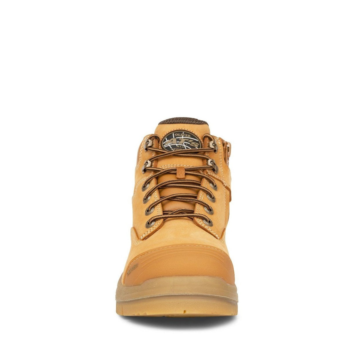 Oliver 55-330Z Wheat Zip Side Safety Boots