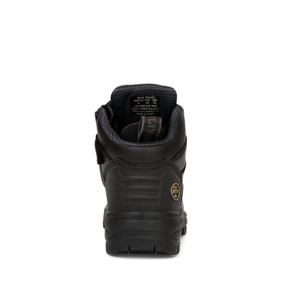 Oliver 55-340Z Black 130MM Zip Side Safety Boot