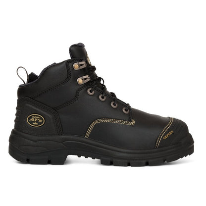 Oliver 55-340Z Black 130MM Zip Side Safety Boot