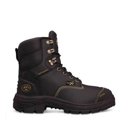 Oliver 55-346 Black Lace Up Metatarsal Safety Boot