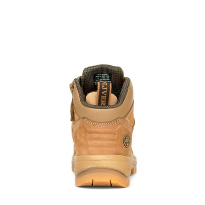 Oliver 55-350Z Stone 130mm Zip Side Safety Boots