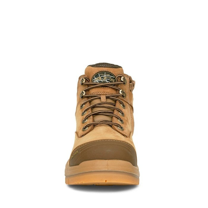 Oliver 55-350Z Stone 130mm Zip Side Safety Boots
