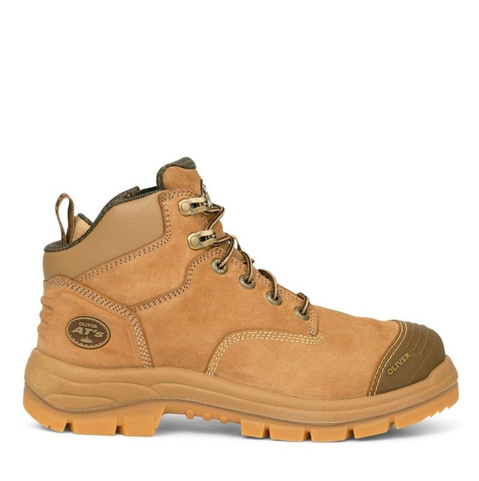Oliver 55-350Z Stone 130mm Zip Side Safety Boots