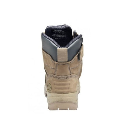 Oliver 55-352Z Stone Lace Up Zip Side 6 Boots
