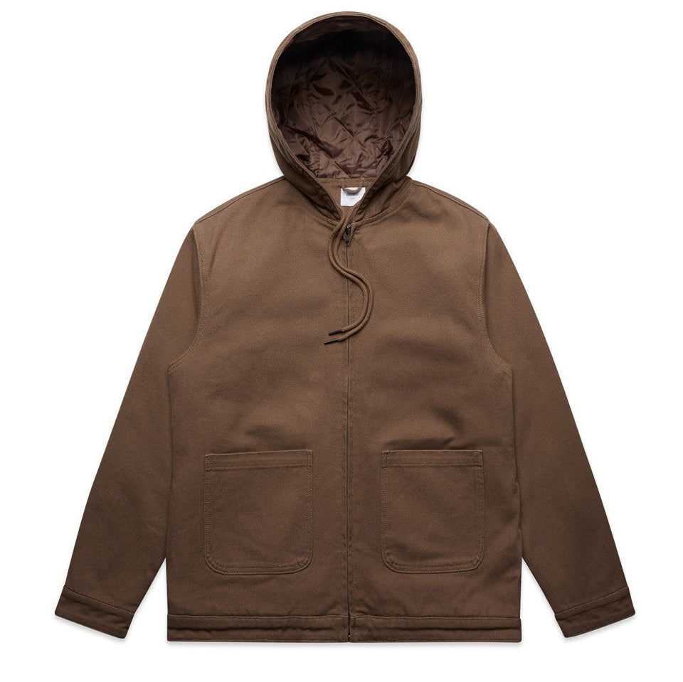 AS Colour 5529 Canvas Heavy Hooded Jacket