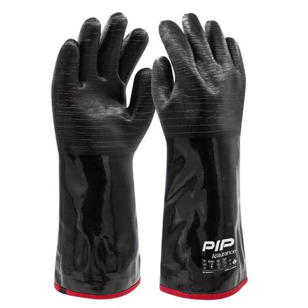 PIP 57-8653R-L Assurance® Chemgrip™ Neoprene Coated Gloves with Foam Insulated Liner - 18 Inch Large