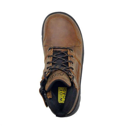 Wide Load 590CZN 6 Inch Soft Toe Zip/ Lace Up Non Safety Boot