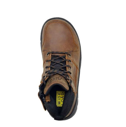 Wide Load 590CZN 6 Inch Soft Toe Zip/ Lace Up Non Safety Boots