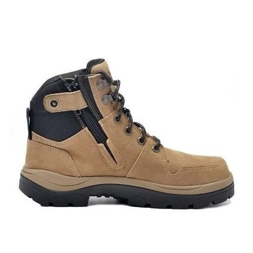 Wide Load 590TZN 6 Inch Soft Toe Zip/ Lace Up Non Safety Boot