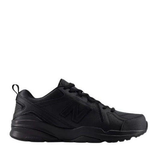 New Balance MX608BB5 Mens Non Safety Sneaker in Black on a white background side view