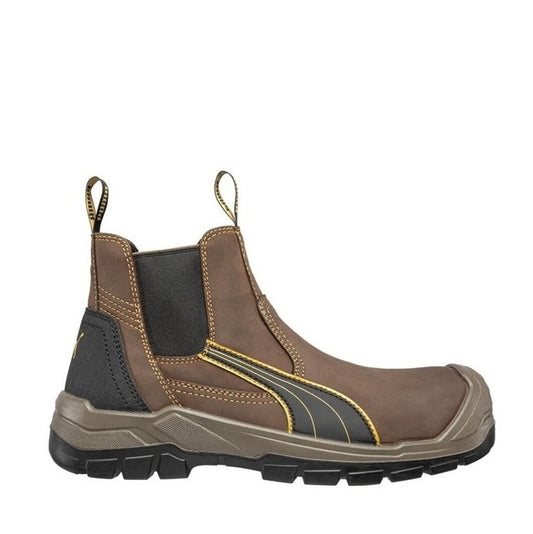 Brown Elastic Sided Puma 630267 Tanami Unisex Composite Safety Boots