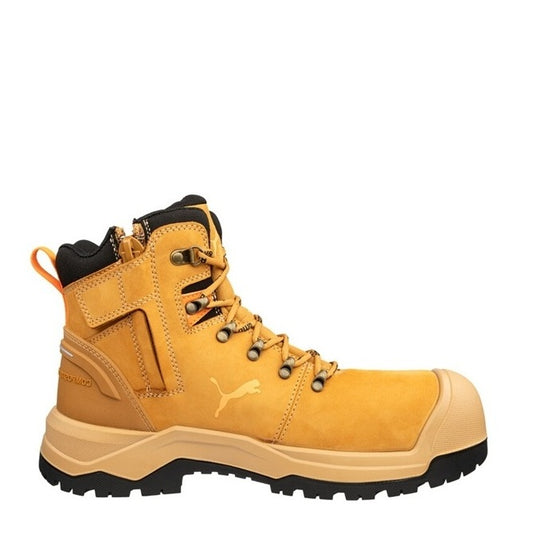 Wheat heavy duty zip sided Puma 632767 Iron HD Mid Wheat Safety 