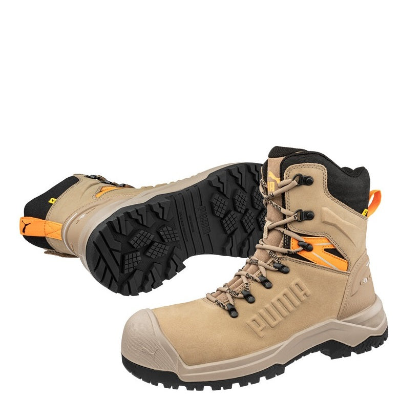 stone zip sided mining Puma 632787 Iron HD 8″ Stone Safety Boot