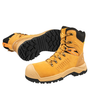 Puma 632797 Iron HD 8″ Wheat Safety Boot