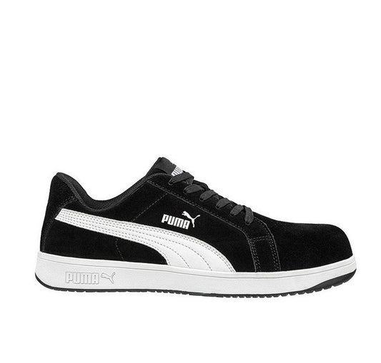 Puma 640017 Iconic Suede Black Composite Safety Shoes