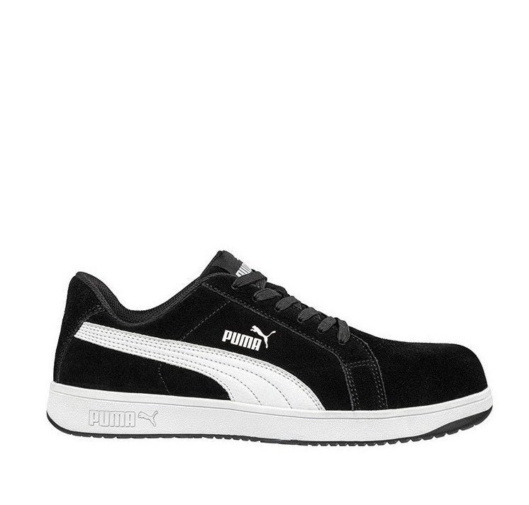 Puma 640017 Iconic Suede Black Composite Safety Shoes