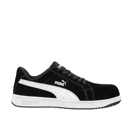 Puma 640017 Iconic Suede Black Composite Safety Shoes