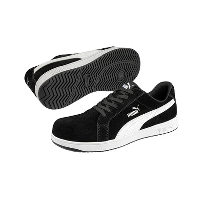 Puma 640017 Iconic Suede Black Composite Safety Shoes