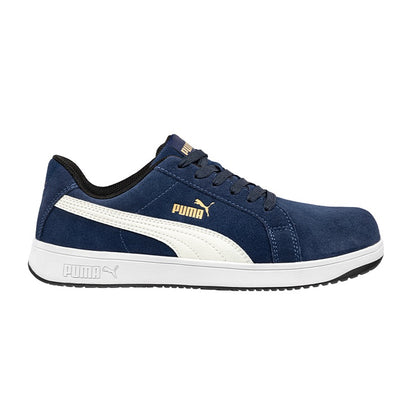 Puma 640027 Iconic Suede Blue Composite Safety Shoes