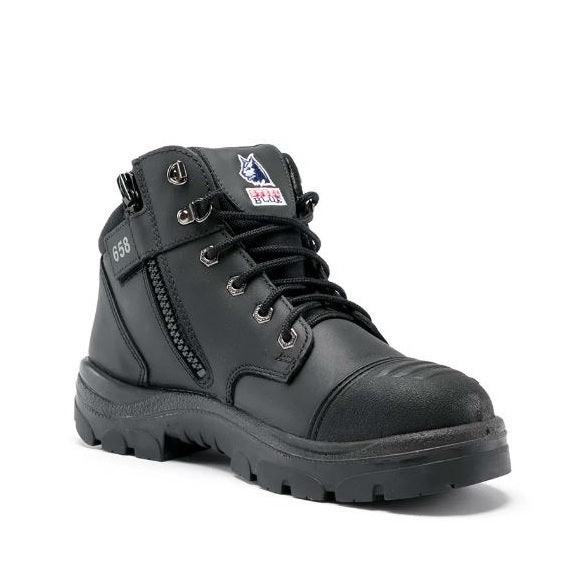 Steel Blue 812658 Parkes EH Zip Sided Scuff Toe Safety Boot