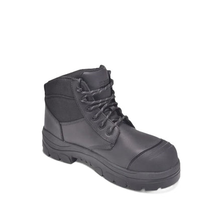 Black scuff cap Wide Load 690BLWC Black 6 Laced Water Proof Composite Safety Boots