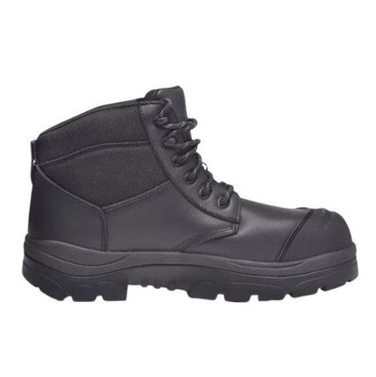 Wide Load 690BLWC Black 6 Laced Water Proof Composite Safety Boot