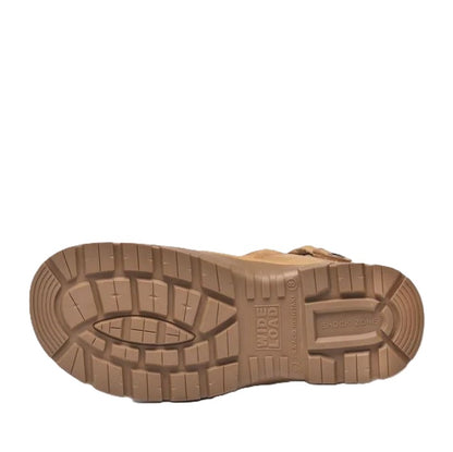 Wide Load 690WZC Wheat 6 Zip Side Composite Safety Boots