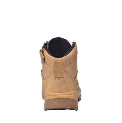 Wide Load 690WZC Wheat 6 Zip Side Composite Safety Boots