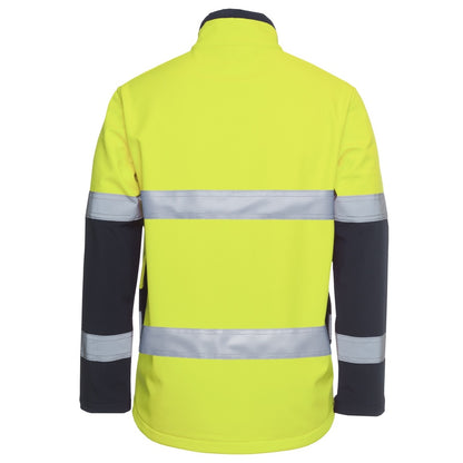 JBs Wear 6DWJ Hi Vis Day/Night Three Layer Softshell Jacket
