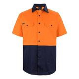 Orange/Navy