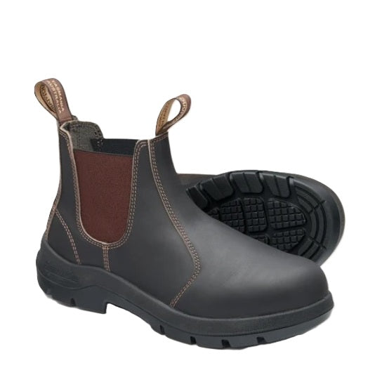 Blundstone 700 WorkLife Stout Brown Elastic Side Boots