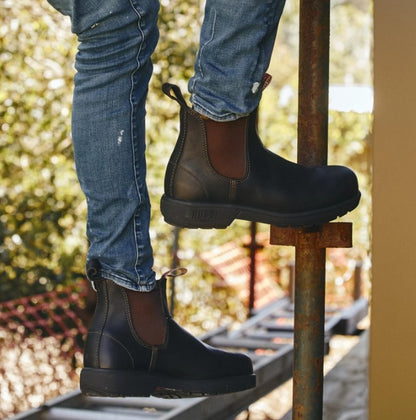 Rossi 700 Trojan Elastic Side Steel Cap Boots