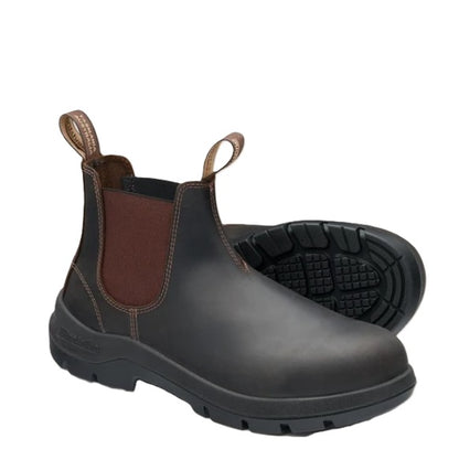 Blundstone 705 WorkLife Brown Buffalo Elastic Side Boot