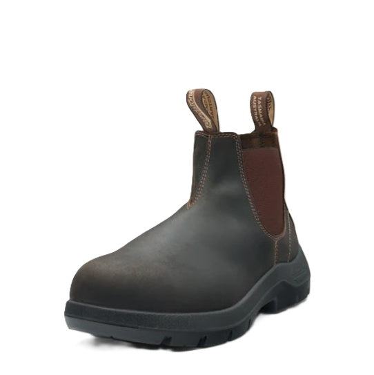 Blundstone 705 WorkLife Brown Buffalo Elastic Side Boot