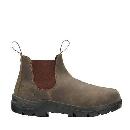 Blundstone 730 WorkLife Rustic Brown Elastic Side Boots - Rustic Brown - Side View