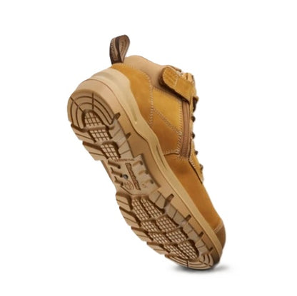 Blundstone 7540 DuraFit Wheat Nubuck 115mm Zip Side Safety Boot