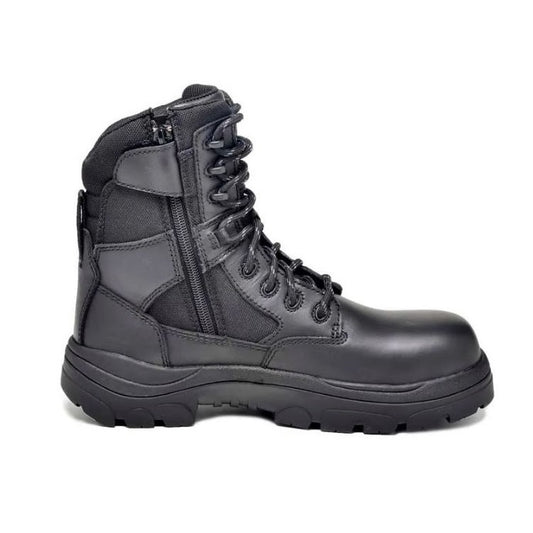 Wide Load 790BZC 8 Inch Composite Toe Zip/ Lace Up Safety Boots