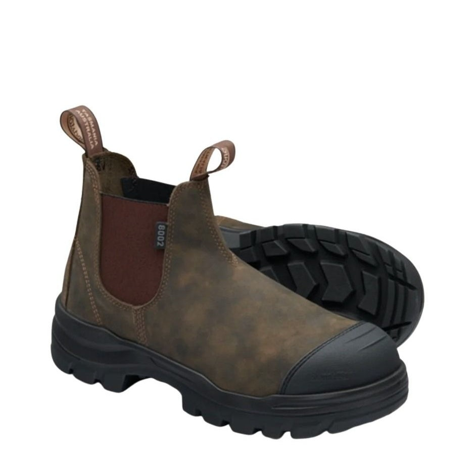 Blundstone 8002 Unisex Rotoflex 150mm Elastic Side Safety Boot