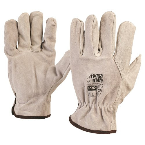 Pro Choice 803C DISCONTINUED Cowsplit Leather Riggers Gloves
