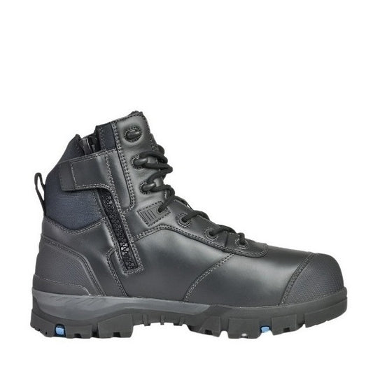 Black Zip Sided Electrical Hazard protection Bata 804-66031 Mens Avenger Black Composite Safety Boot