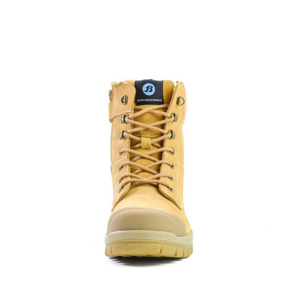Bata 804-80851 Defender Wheat Zip Side Safety Boots