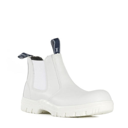 White Steel Toe Bata 805-11514 Hercules Safety Boots