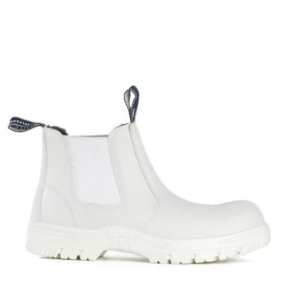 White Anti Static Steel Toe  Bata 805-11514 Hercules Safety Boots