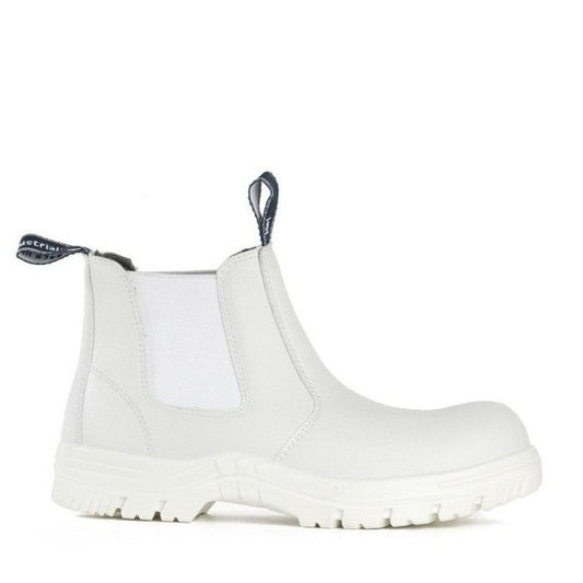 White Anti Static Steel Toe  Bata 805-11514 Hercules Safety Boots