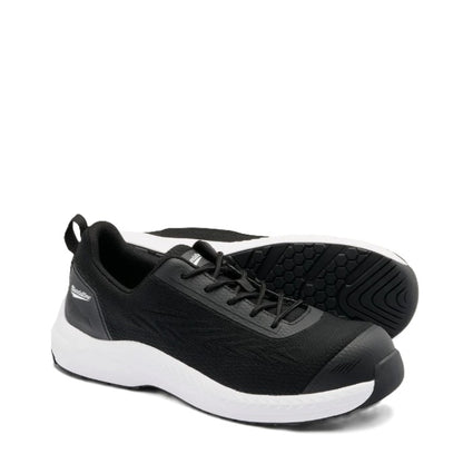 Airport friendly Blundstone 840 Black & White Anti-Static Unisex Safety Jogger Composite Toe Cap