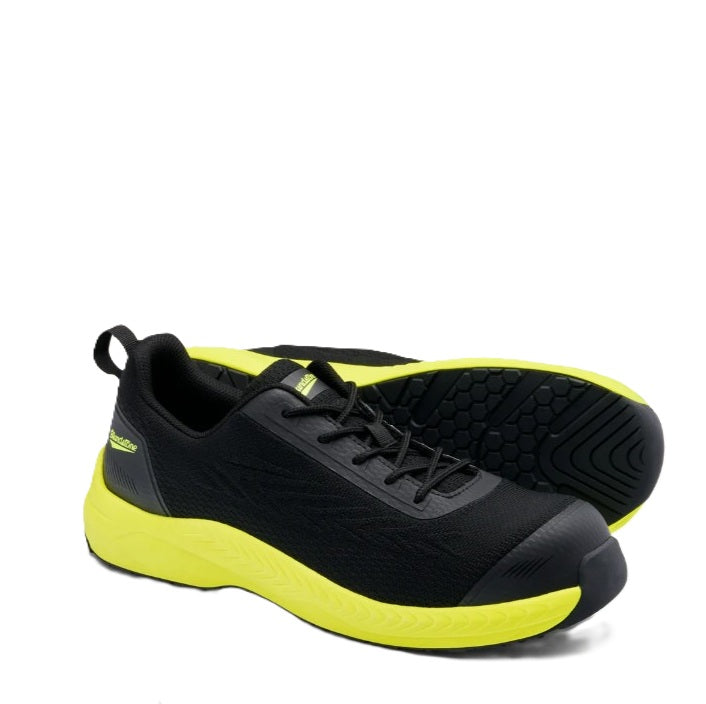 Airport Friendly Blundstone 842 Black & Yellow Anti-Static Mens Safety Jogger Composite Toe Cap