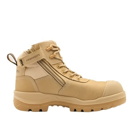 Blundstone 8554 Unisex Rotoflex Zip Side Safety Boot