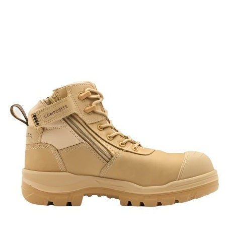 Blundstone 8554 Unisex Rotoflex Zip Side Safety Boot