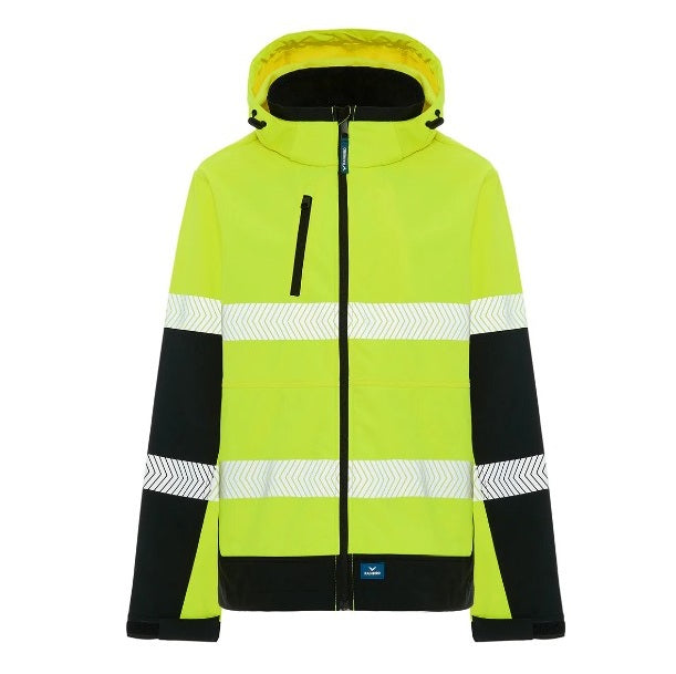 Rainbird 8685 Hi Vis Mathews Hooded Softshell Jacket